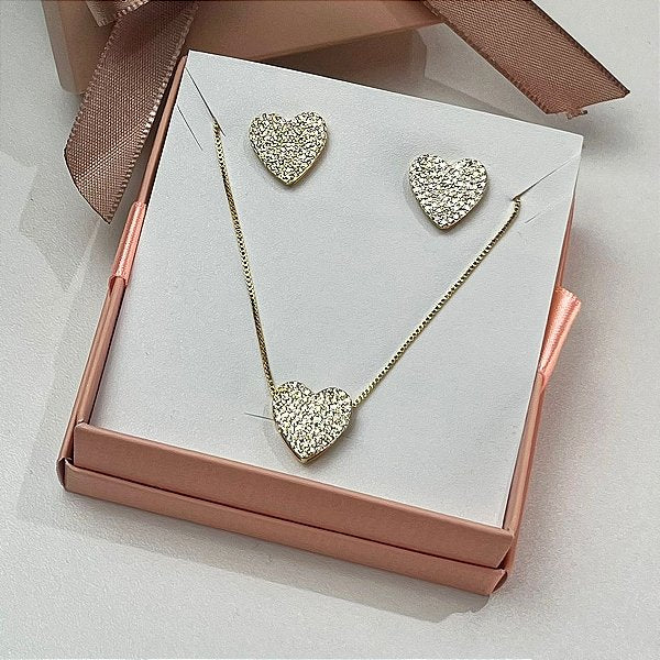 Conjunto de Joyas Corazón