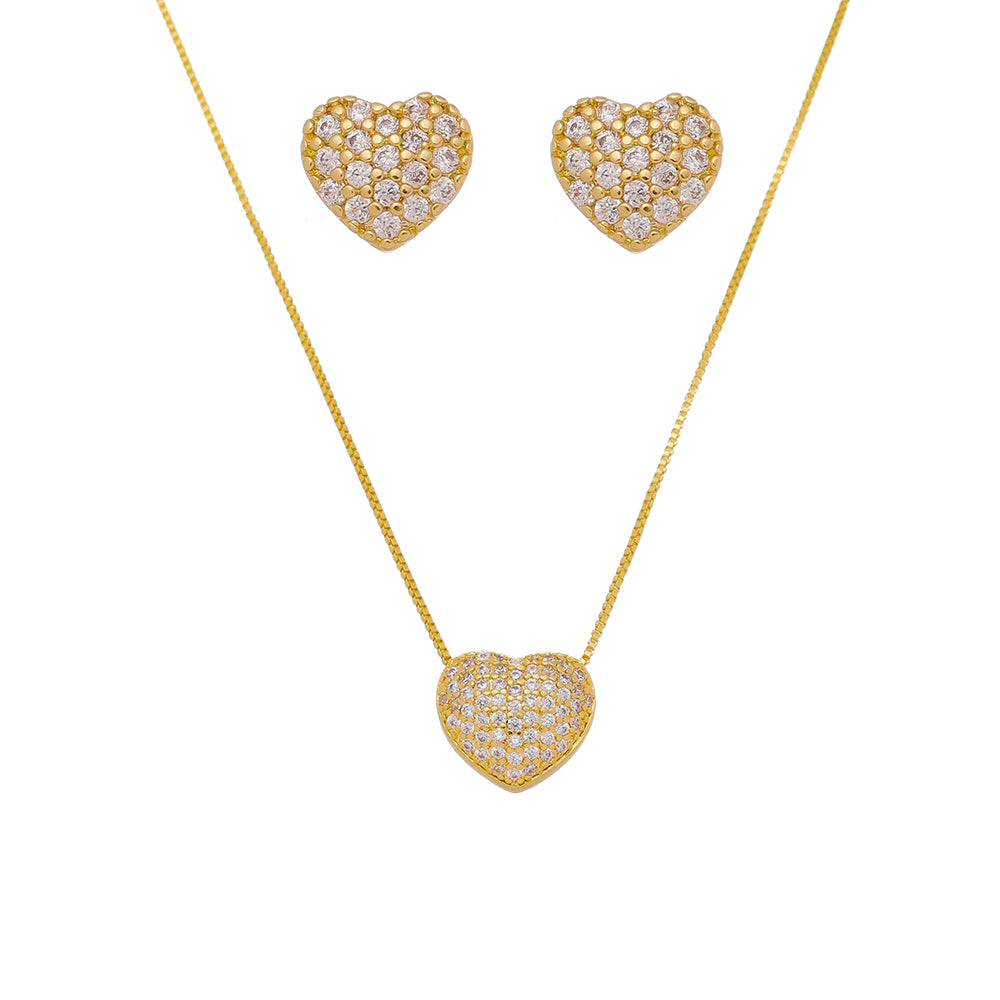 Conjunto de Joyas Corazón